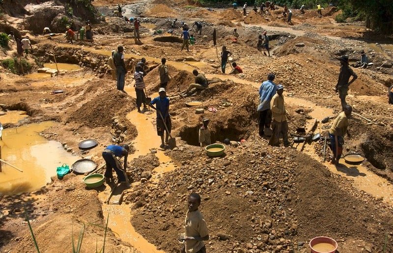 congo gold mine-min gold-nuggets-invest-in-gold