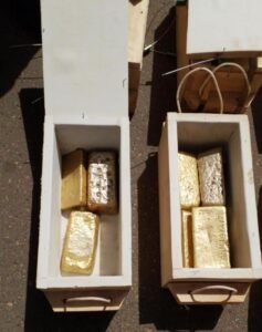 Gold Bars in Iceland
