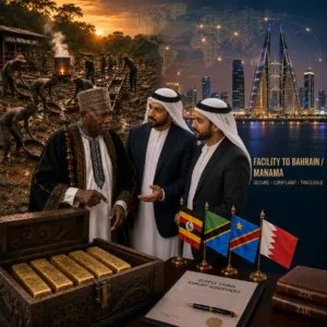 Gold Dore Bars Facility Africa to Bahrain Manama