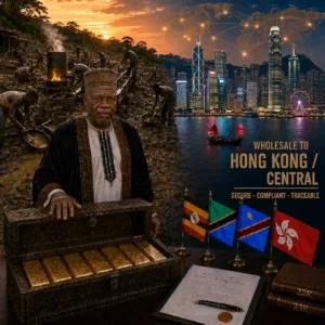 Gold Dore Bars Wholesale Africa to Hong Kong Central